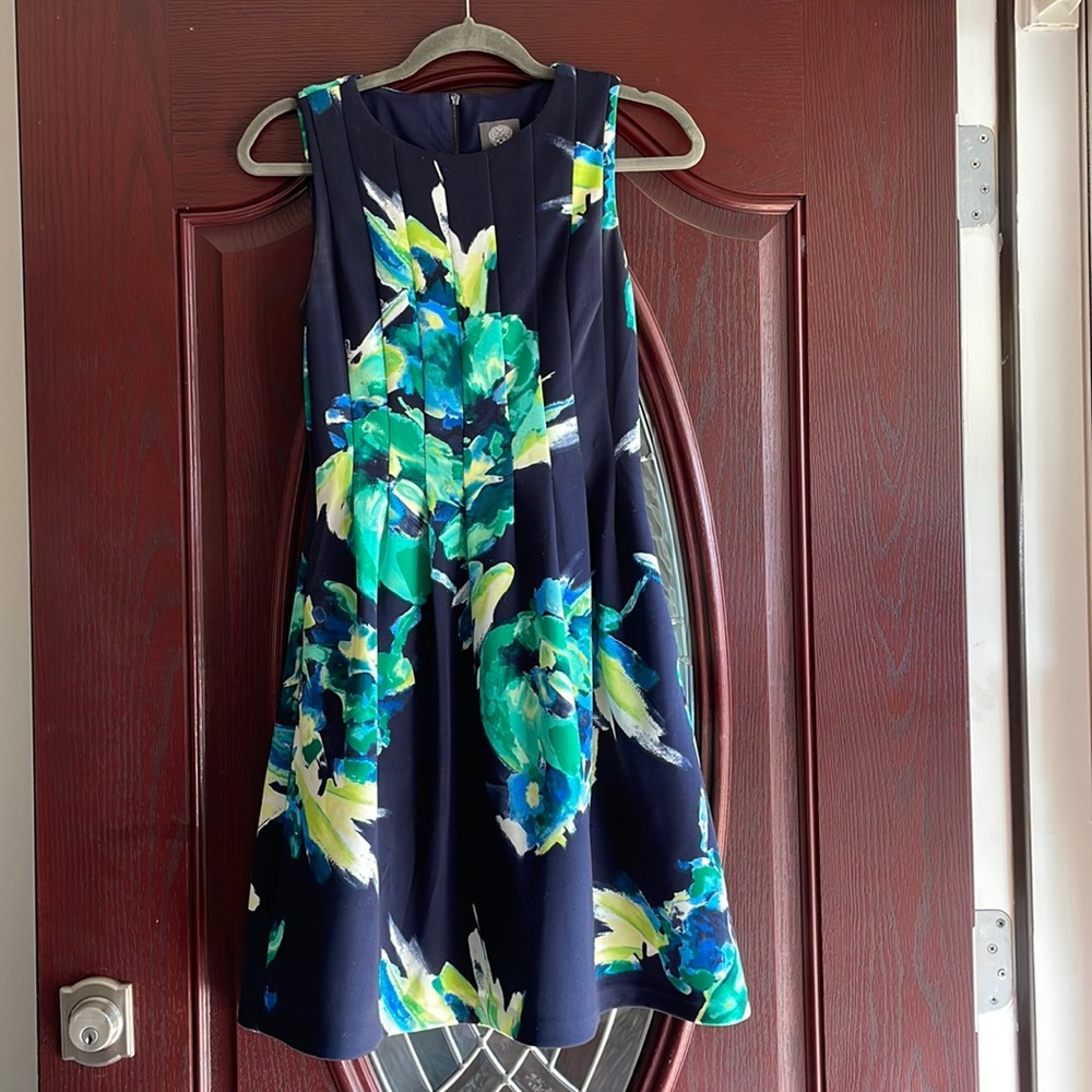 Vince Camuto Navy Dress